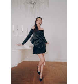 Платье ROSE черное